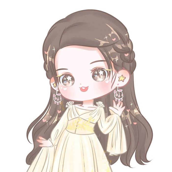 Ảnh chibi Triệu Lệ Dĩnh ngộ nghĩnh