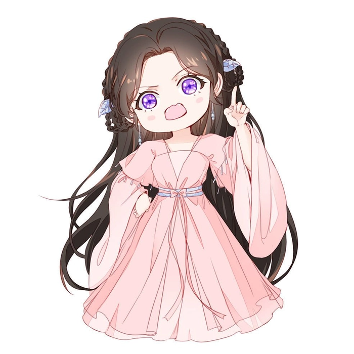 Ảnh chibi của Dương Tử cực đáng yêu