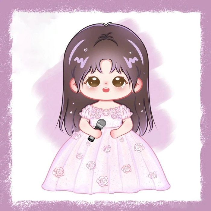Ảnh chibi của Dương Tử dễ thương ngộ nghĩnh