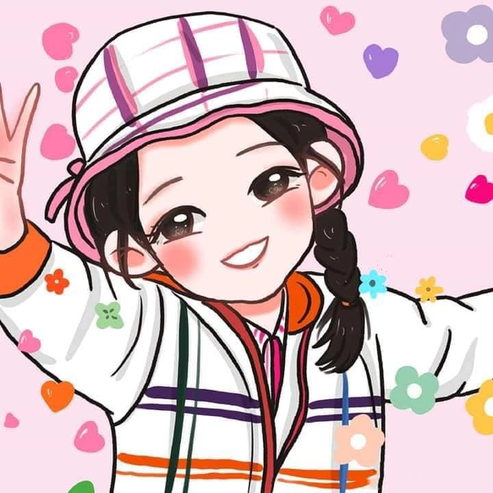 Ảnh chibi của Triệu Lộ Tư đáng yêu