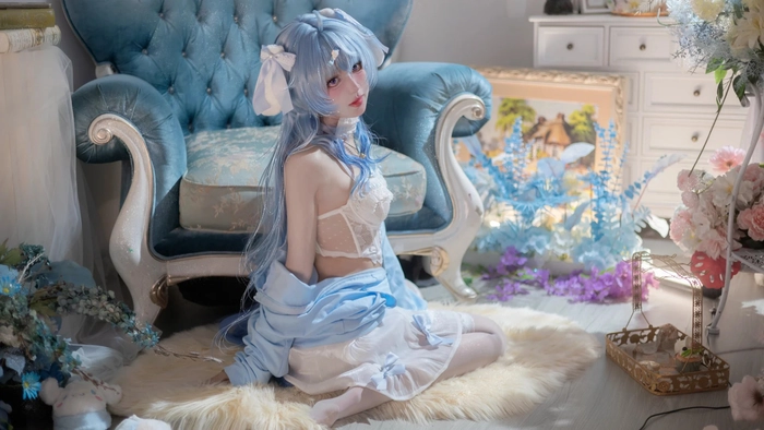 Ảnh gái xinh cosplay Genshin nổi bật