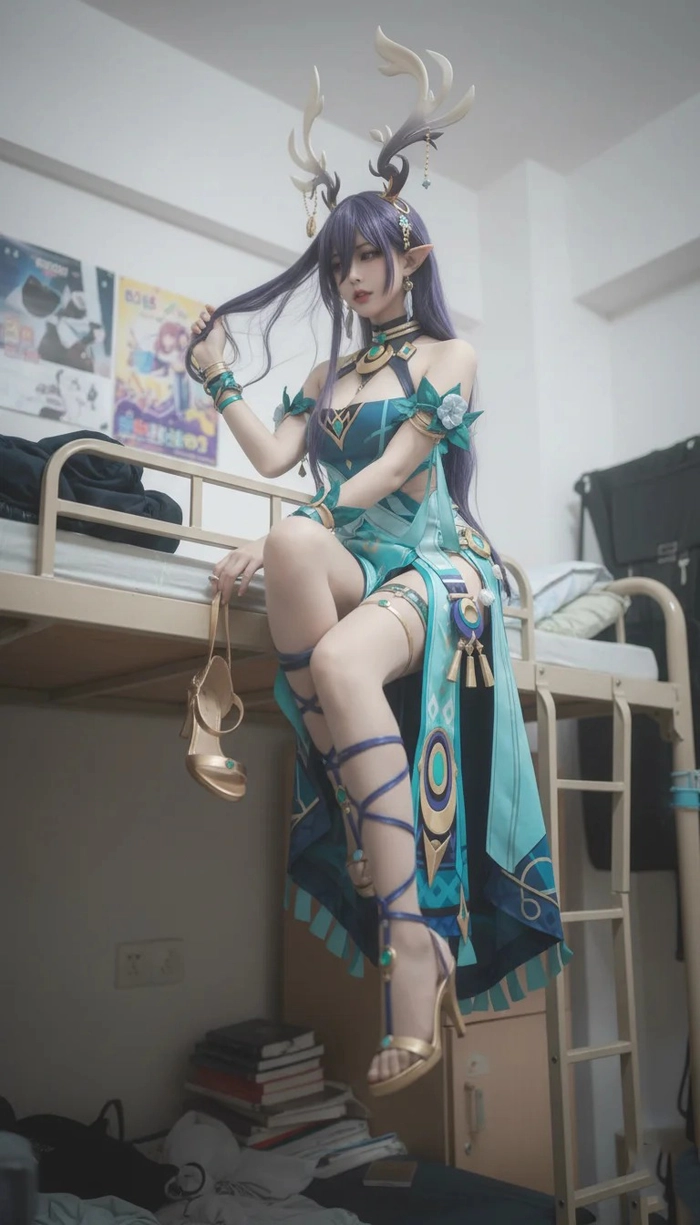Ảnh gái xinh cosplay nhân vật Genshin Impact đẹp