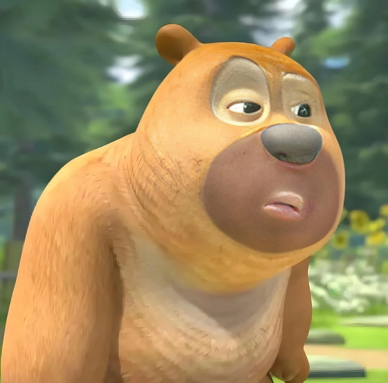 Ảnh gấu Boonie meme ngầu bá cháy
