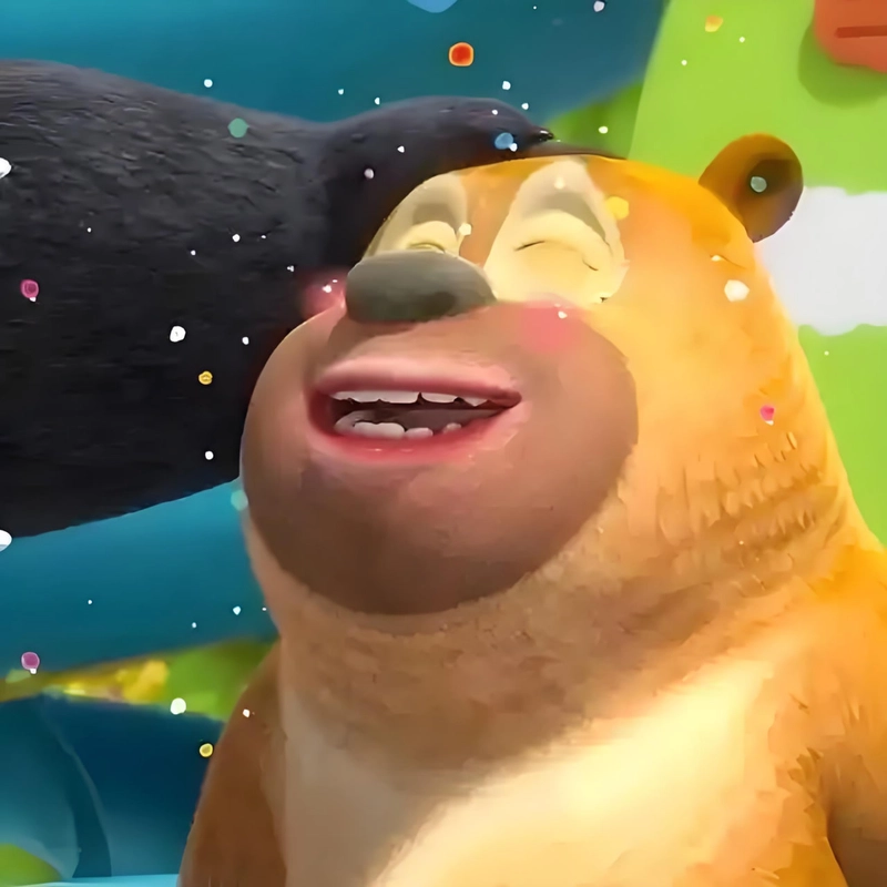 Ảnh gấu Boonie meme siêu độc đáo