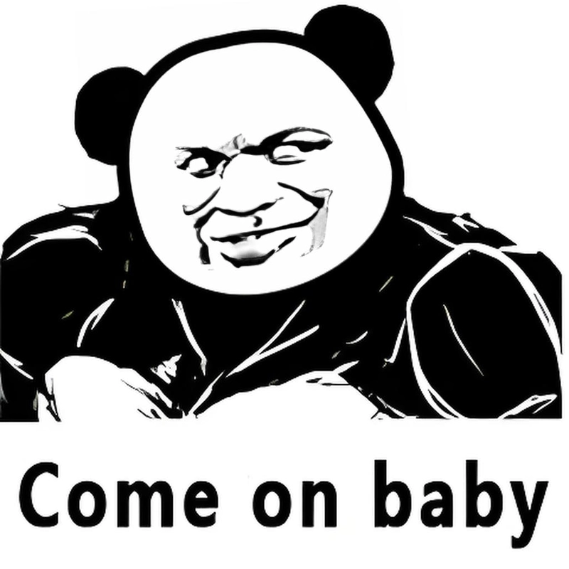Ảnh hài hước meme gấu trúc troll vui