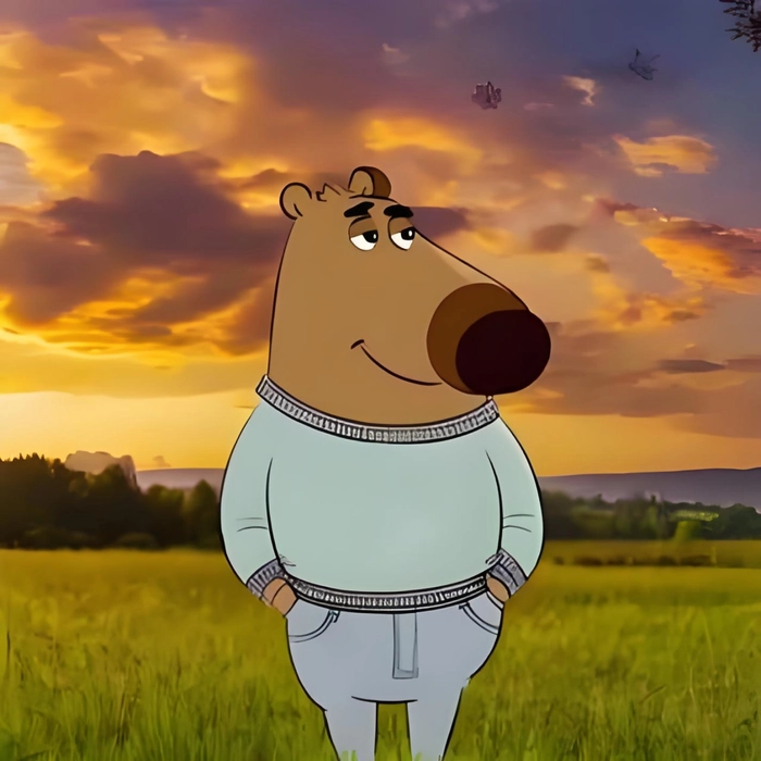 Ảnh meme Chill Guy lầy lội ngầu lòi