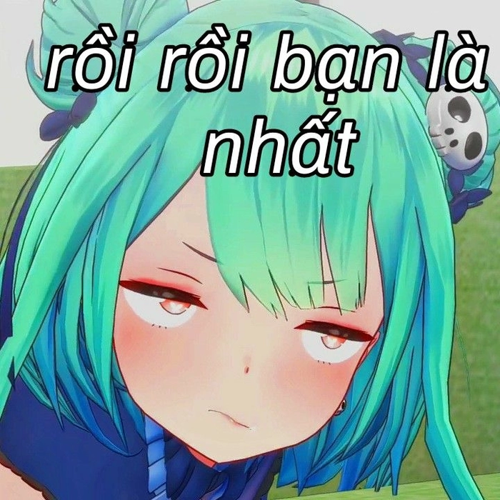 Ảnh meme Genshin Impact chất bá đạo