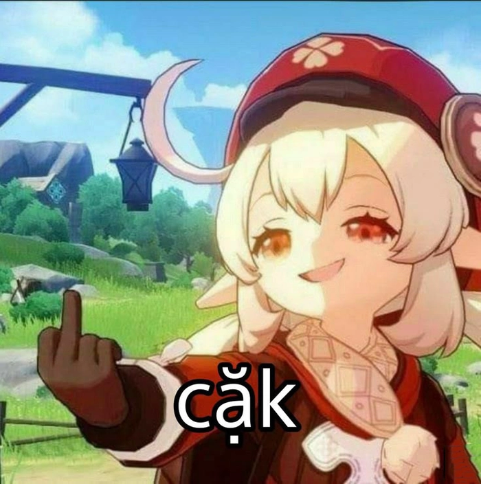 Ảnh meme Genshin Impact độc đáo