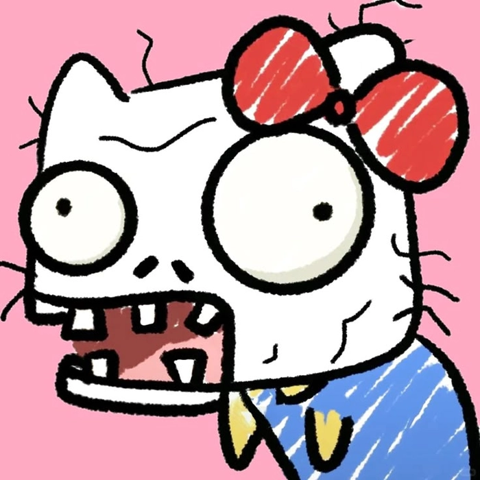 Ảnh meme Hello Kitty cute hài hước