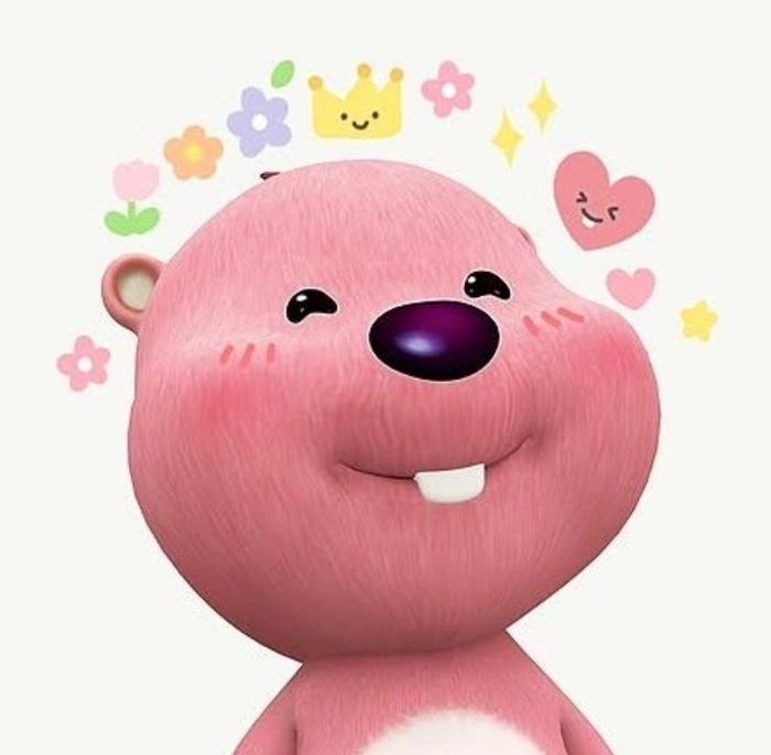 Ảnh meme Loopy mắt thâm vui nhộn