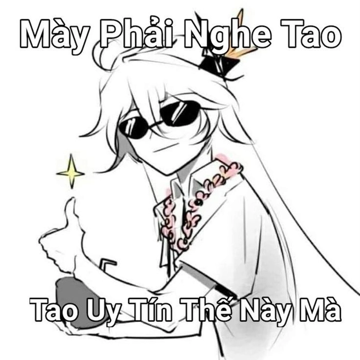 Ảnh meme anime cute chibi hài