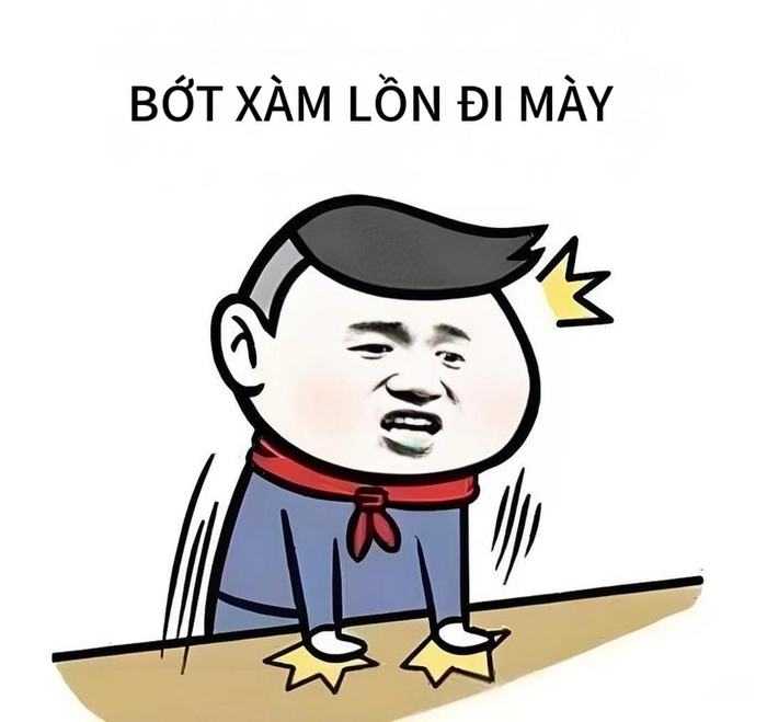 Ảnh meme chửi bậy bá đạo