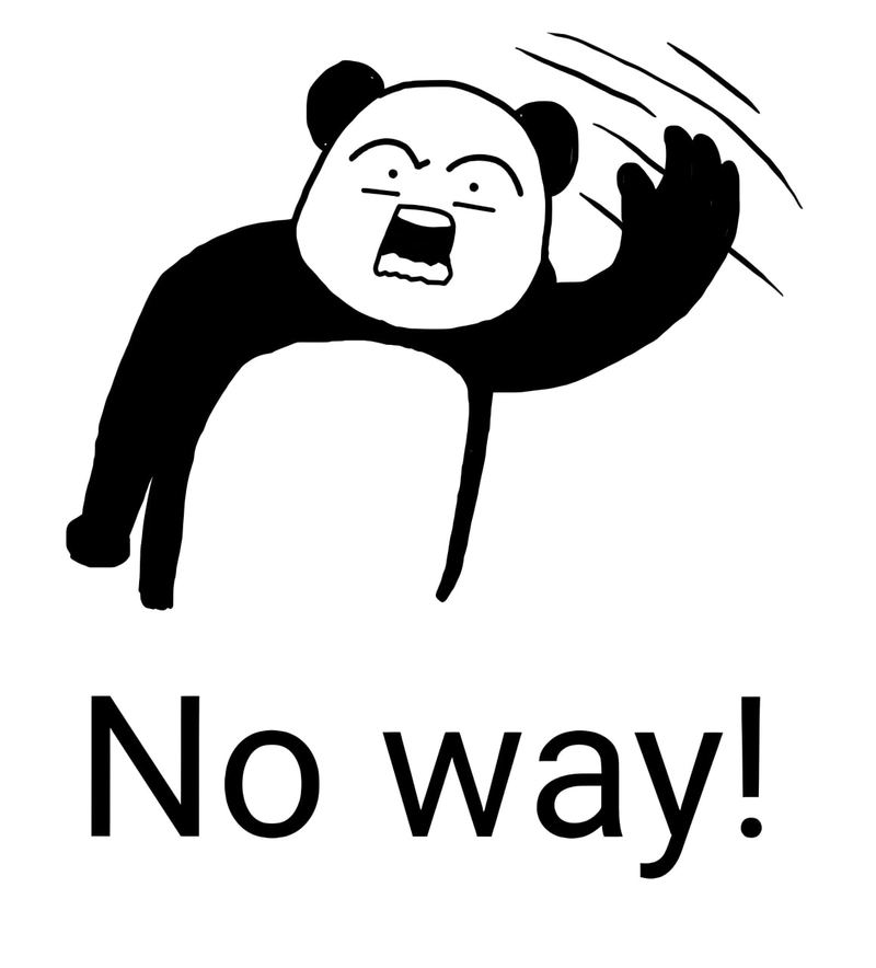 Ảnh meme hài hước gấu trúc chất