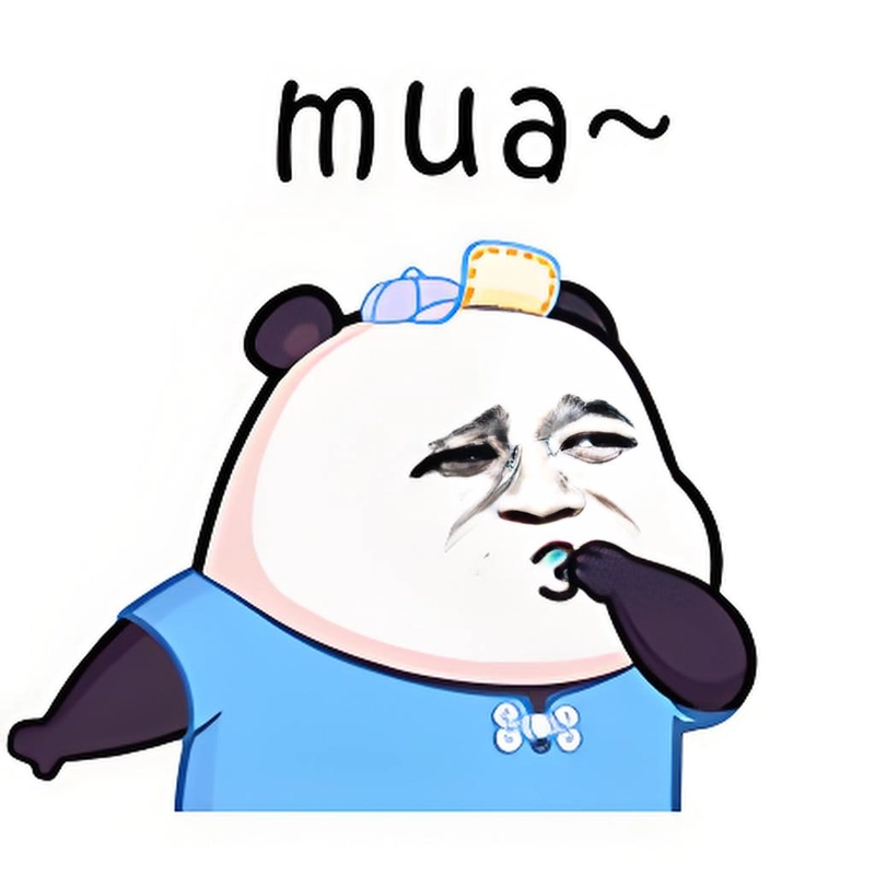 Ảnh meme hài hước gấu trúc lém lỉnh