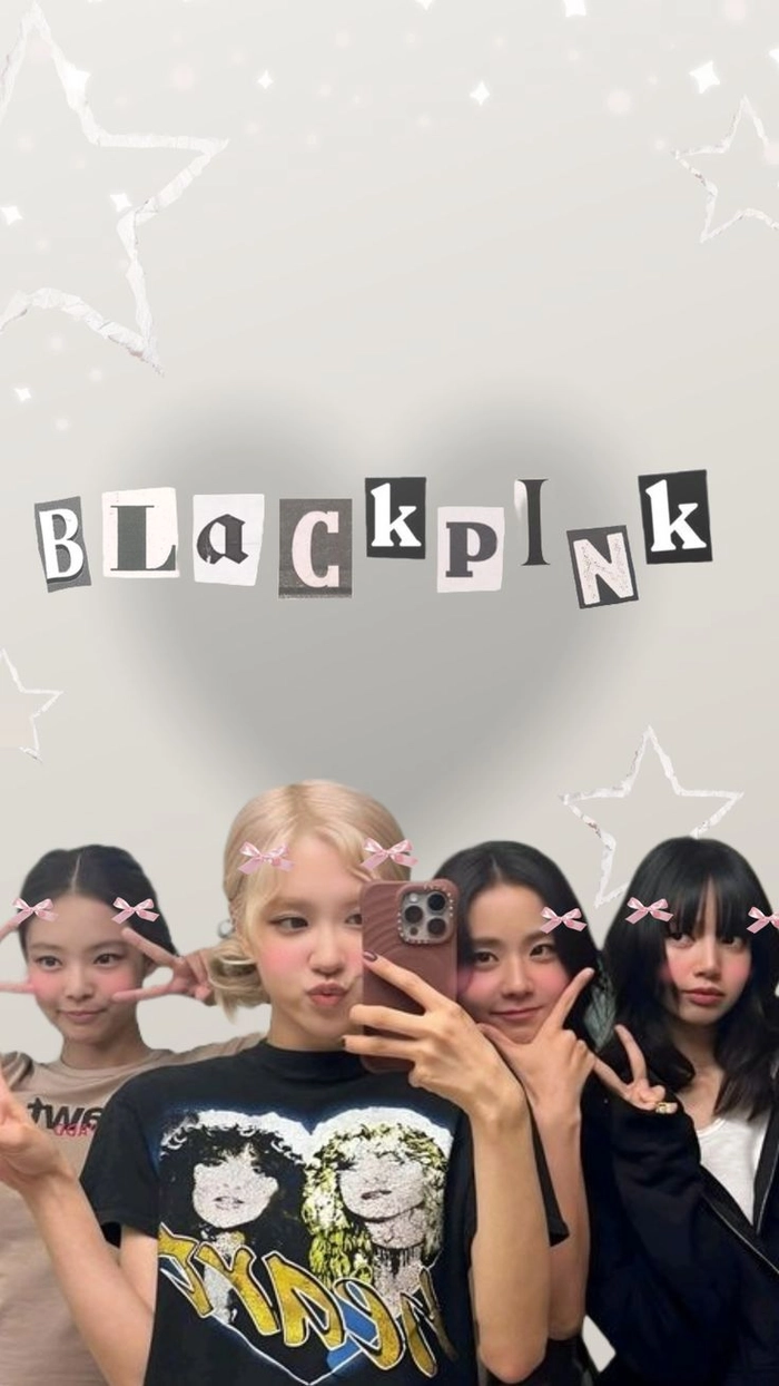 Ảnh nền Black Pink phong cách thời thượng