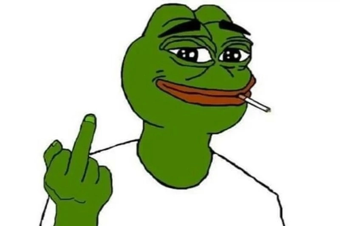 Ảnh ngón giữa meme cực hài hước