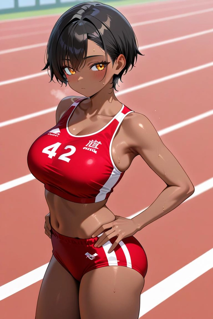 Anime nữ tóc ngắn cute dễ thương