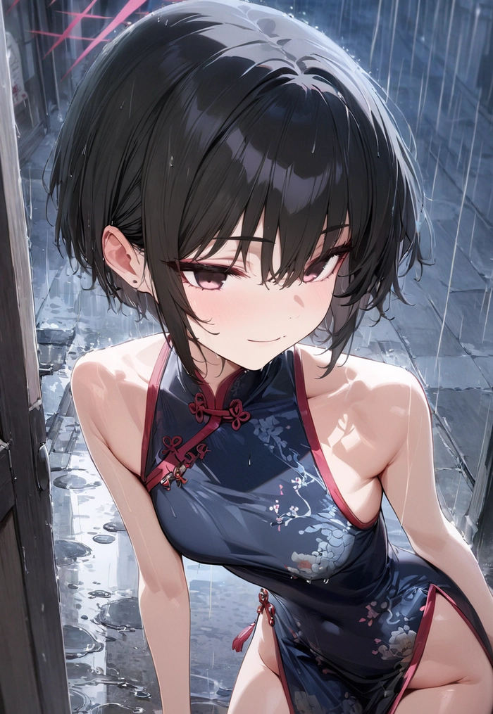 Blue Archive Misaki fanart lung linh