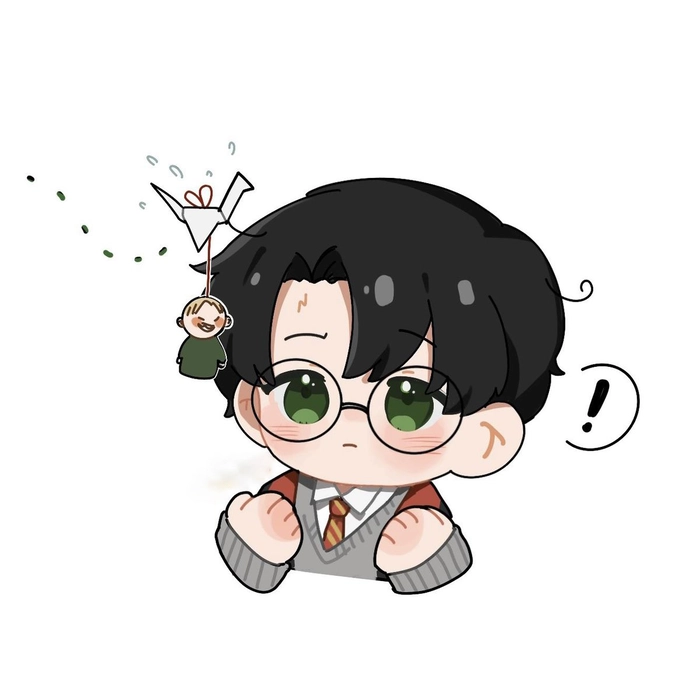 Bộ ảnh Harry Potter anime chibi đẹp