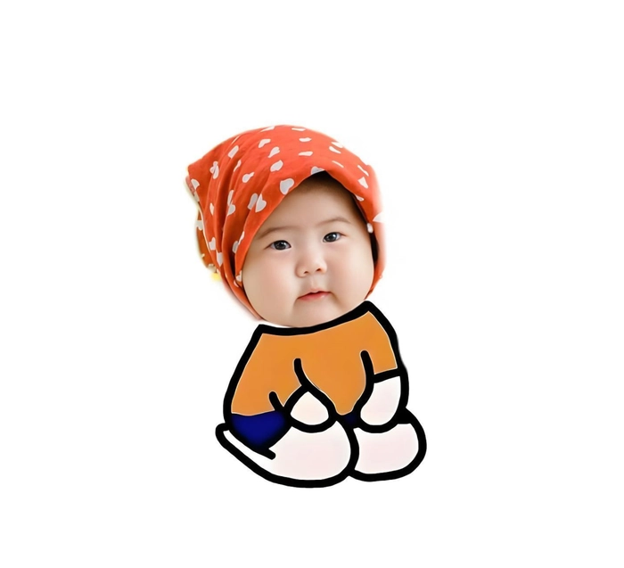 Bộ meme em bé dễ thương mới nhất cực hot