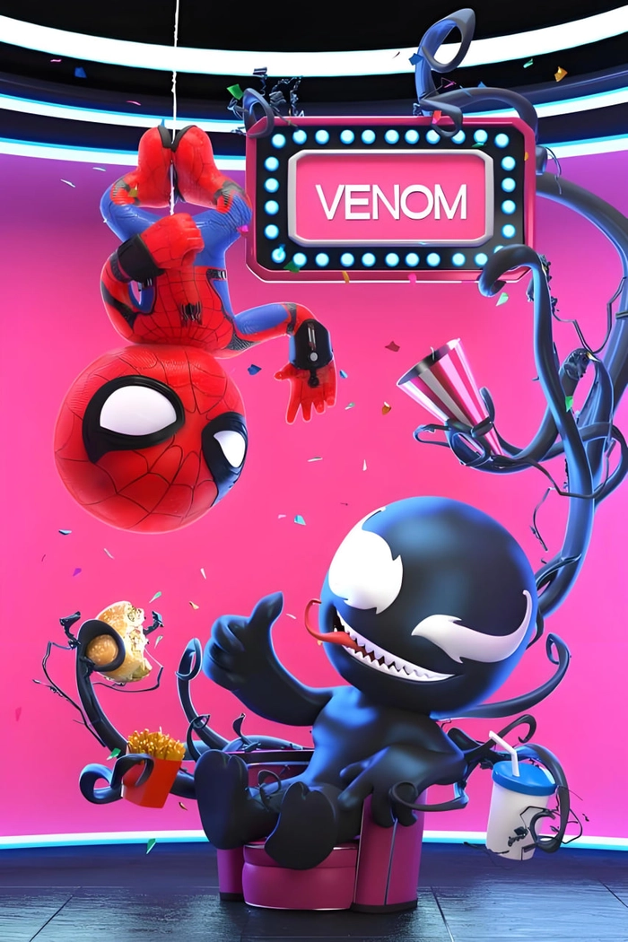Chibi Venom đáng yêu nhất