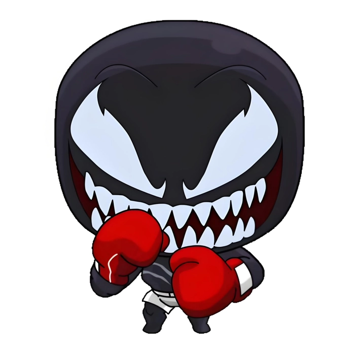 Chibi Venom ngầu đáng yêu