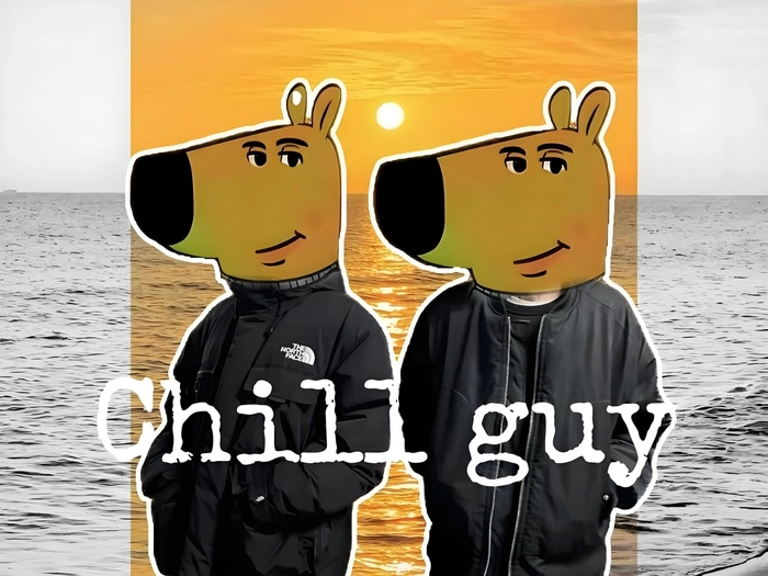 Chill Guy meme chế lầy lội bá đạo