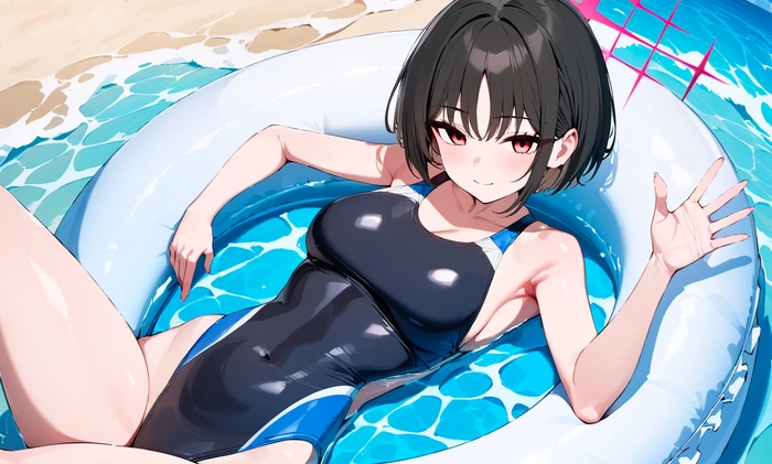 Fanart Misaki swimsuit Blue Archive mới nhất