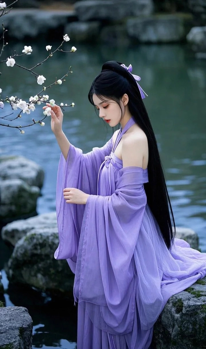 Gái xinh Trung Quốc cổ trang đẹp thanh thoát rạng ngời