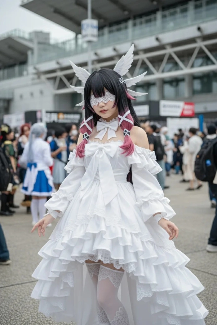 Gái xinh cosplay Genshin với trang phục đẹp