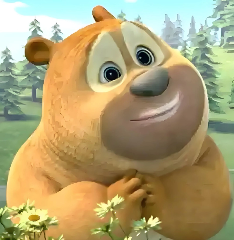 Gấu Boonie meme bá cháy siêu cuốn hút
