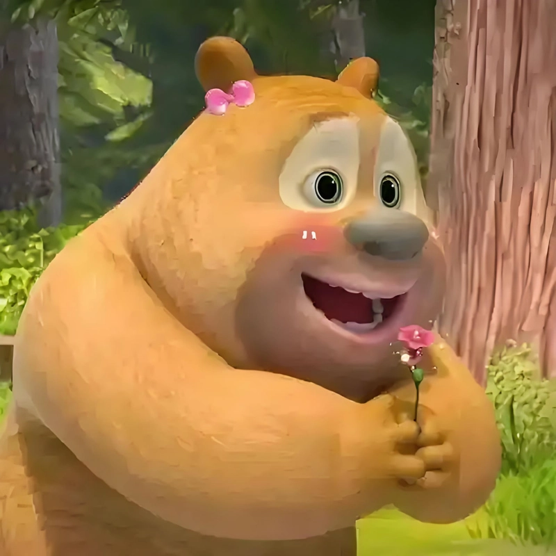 Gấu Boonie meme cực lầy siêu đáng yêu