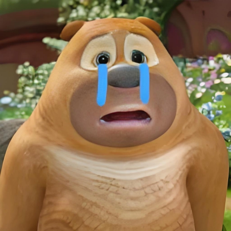 Gấu Boonie meme đáng yêu cực hài