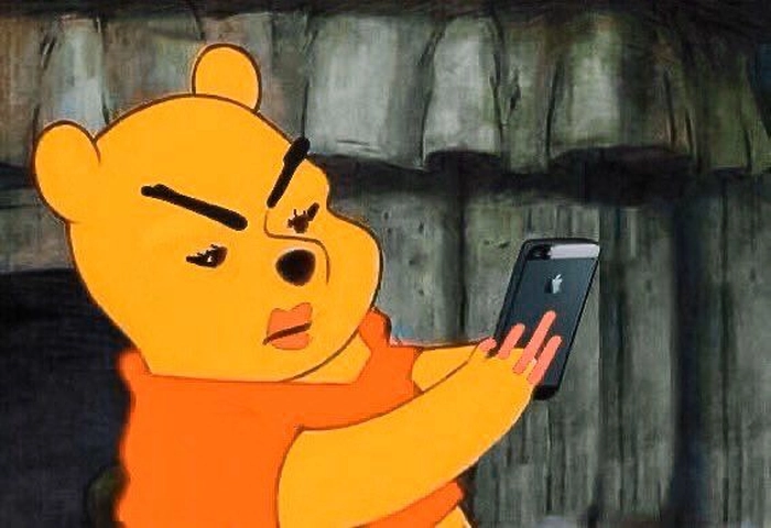 Gấu Pooh meme ngầu lòi bá đạo