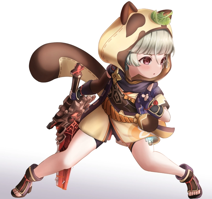 Genshin Impact Sayu fanart cuốn hút