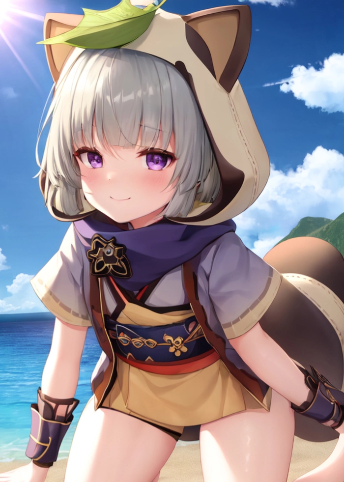 Genshin Impact Sayu fanart dễ thương