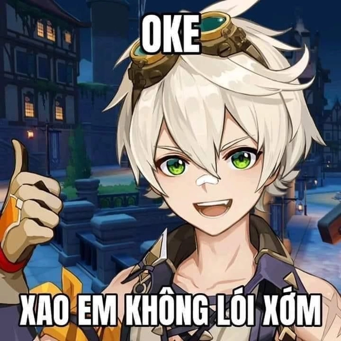 Genshin Impact meme gây cười