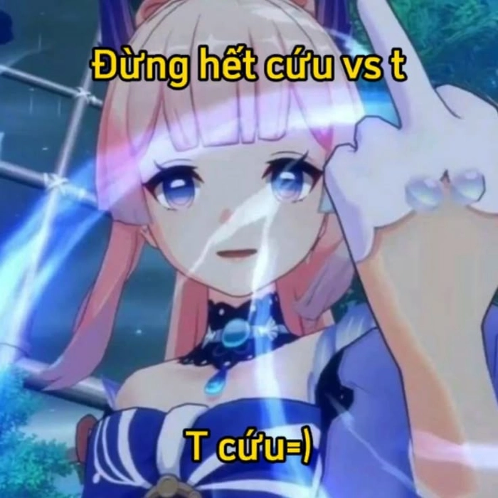 Genshin Impact meme hài chất