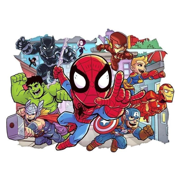 Hình Avenger chibi cực đáng yêu