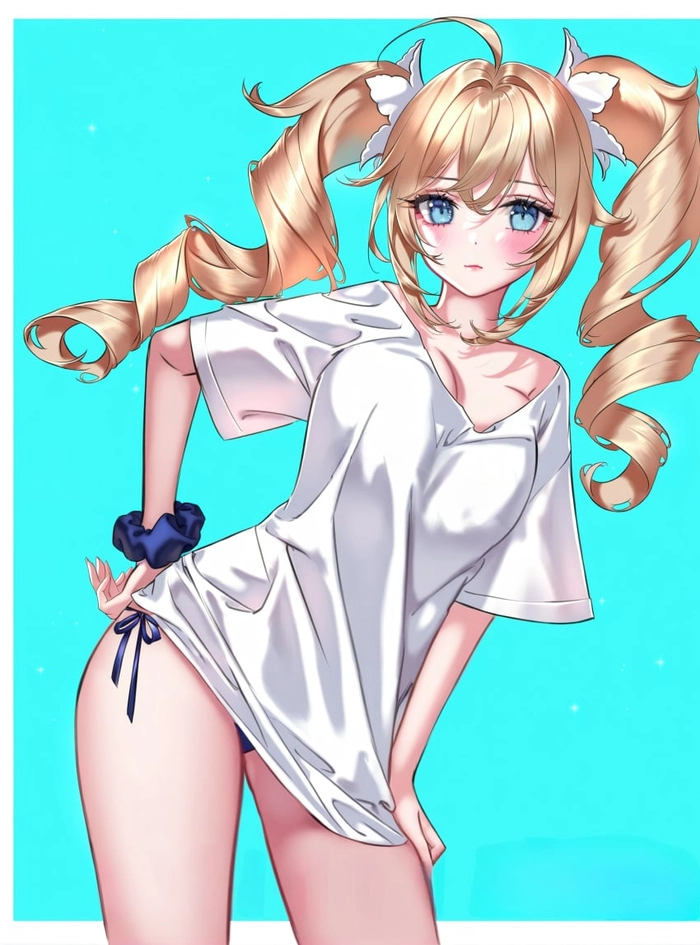 Hình Barbara Genshin Impact anime đẹp mắt