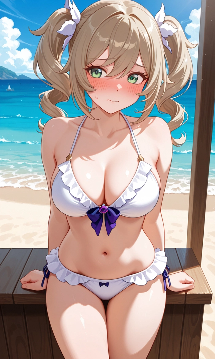 Hình Barbara Genshin Impact cute nổi bật