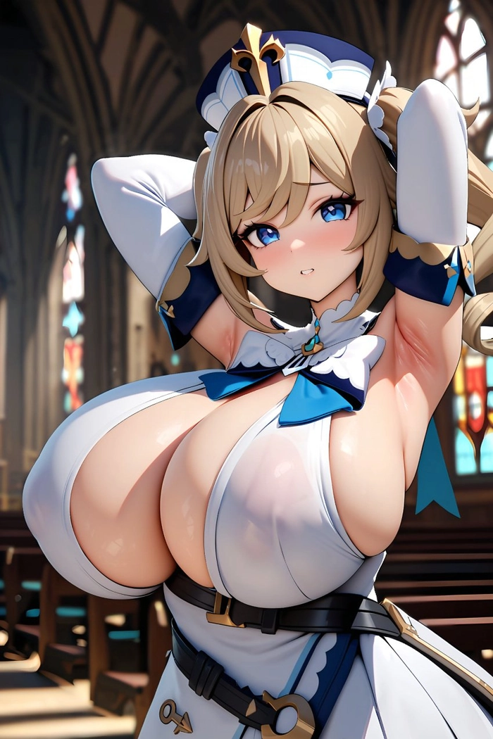 Hình Barbara Genshin Impact idol xinh xắn
