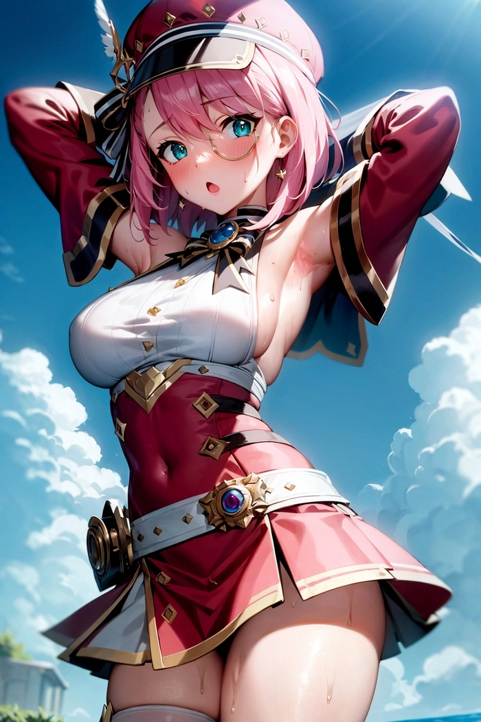 Hình Charlotte Genshin Impact đẹp mắt