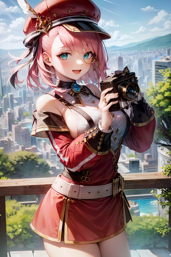Hình Charlotte Genshin Impact full hd