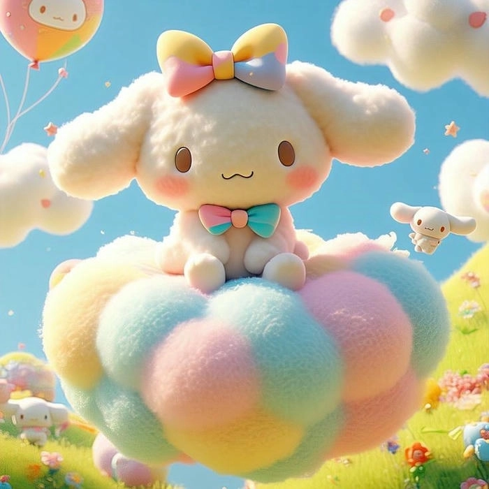 Hình Cinnamoroll anime chibi dễ thương