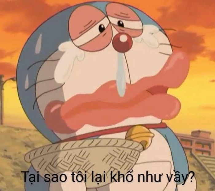 Hình Doraemon meme độc đáo