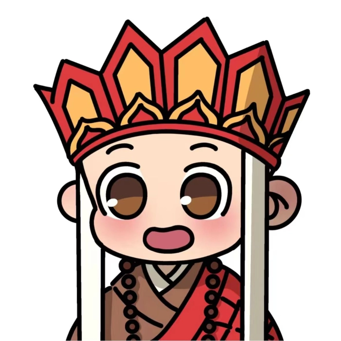 Hình Đường Tăng chibi độc lạ hài hước