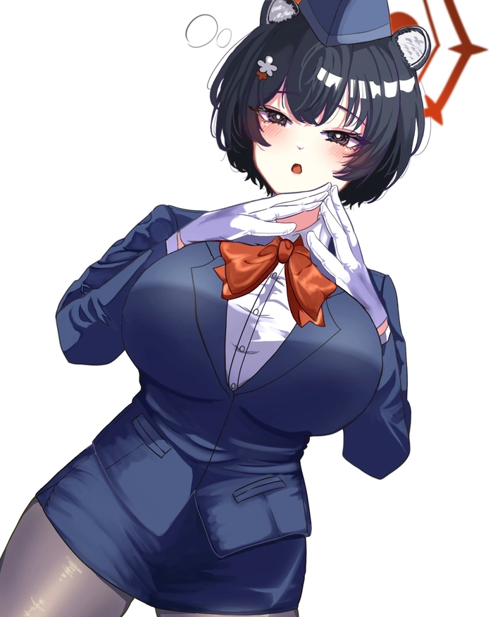 Hình Kasuga Tsubaki Blue Archive dễ thương