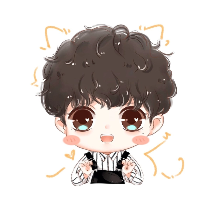 Hình Thái Từ Khôn chibi cute ngộ nghĩnh