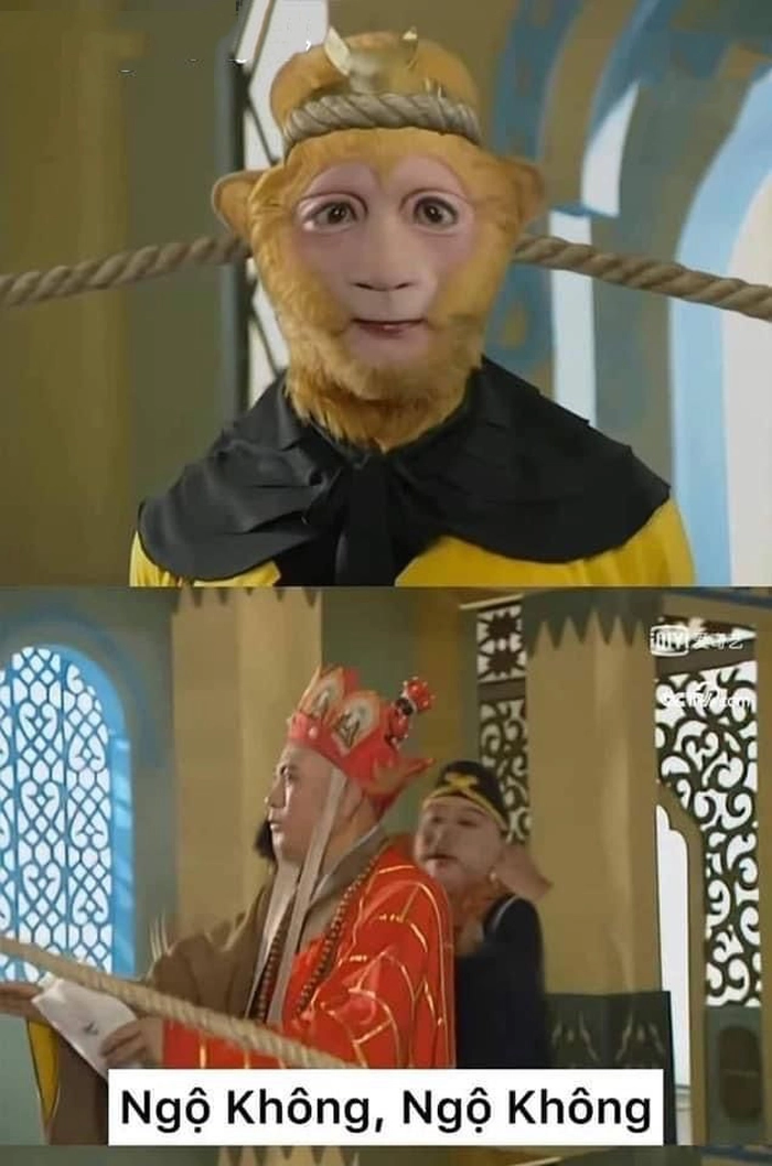 Hình Tôn Ngộ Không meme cực ngầu